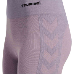 hummel hmlCLEA Seamless Mid-Waist Leggings Damen 3318 - nirvana melange S