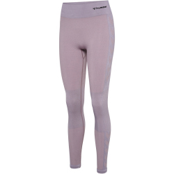 hummel hmlCLEA Seamless Mid-Waist Leggings Damen 3318 - nirvana melange L