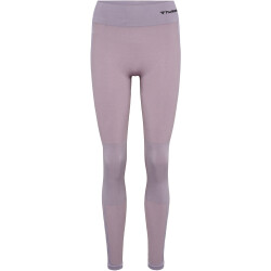 hummel hmlCLEA Seamless Mid-Waist Leggings Damen 3318 - nirvana melange XL