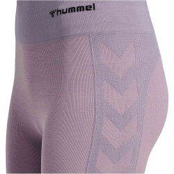 hummel hmlCLEA Seamless Mid-Waist Leggings Damen 3318 - nirvana melange XL