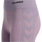 hummel hmlCLEA Seamless Mid-Waist Leggings Damen 3318 - nirvana melange XL