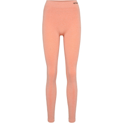 hummel hmlCI Seamless Mid Waist Tights Damen 4409 - canyon sunset melange XS