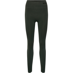 hummel hmlTIF Seamless High-Waist Tights Damen 6126 - climbing ivy XL