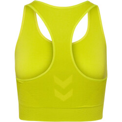 hummel hmlTIF Seamless Sport-BH Damen 6724 - sulphur...