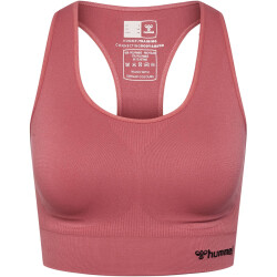 hummel hmlTIF Seamless Sport-BH Damen 3494 - mineral red S