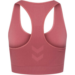 hummel hmlTIF Seamless Sport-BH Damen 3494 - mineral red M