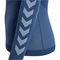 hummel First Seamless langarm Funktionsshirt Damen 8588 - vintage indigo M/L