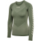 hummel First Seamless langarm Funktionsshirt Damen 6005 - sea spray XL/XXL