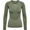 hummel First Seamless langarm Funktionsshirt Damen 6005 - sea spray XL/XXL