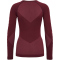 hummel First Seamless langarm Funktionsshirt Damen 3070 - burgundy XS/S