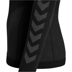 hummel First Seamless langarm Funktionsshirt Damen 2248 - black/obsidian XS/S