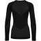 hummel First Seamless langarm Funktionsshirt Damen 2248 - black/obsidian M/L