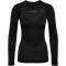 hummel First Seamless langarm Funktionsshirt Damen 2248 - black/obsidian M/L