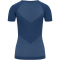 hummel First Seamless kurzarm Funktionsshirt Damen 8588 - vintage indigo XL/XXL