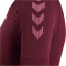hummel First Seamless kurzarm Funktionsshirt Damen 3070 - burgundy XS/S
