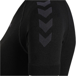 hummel First Seamless kurzarm Funktionsshirt Damen 2248 - black/obsidian XS/S