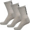 3er Pack hummel Fundamental Socken 2006 - grey melange 8 (32-35)
