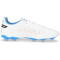 PUMA King Match FG/AG Fußballschuhe 01 - PUMA white/PUMA black/blue glimmer/ultra orange 41