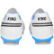 PUMA King Pro FG/AG Fußballschuhe 01 - PUMA white/PUMA black/blue glimmer/ultra orange 41