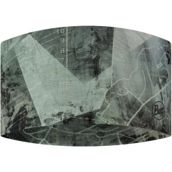 BUFF CoolNet UV Wide Stirnband 851 - jebel moss green