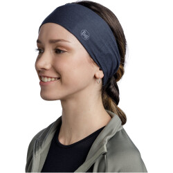 BUFF CoolNet UV Wide Stirnband 779 - solid night blue