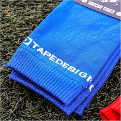 TAPEDESIGN Tubes Fußball Sleeve-Stutzen blau