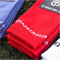 TAPEDESIGN Tubes Fußball Sleeve-Stutzen rot