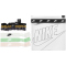 6er Pack NIKE Mixed Haarb&auml;nder Damen 041 - black/bronzine/heather grey