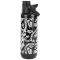 NIKE TR Renew Recharge Chug Graphic Trinkflasche aus Tritan - f&uuml;r Kohlens&auml;urehaltige Getr&auml;nke geeignet - 709 ml 069 - black/black/black/white
