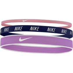 3er Pack NIKE Haarbänder Mixed Width 645 - red...