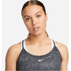 NIKE Dri-FIT One Printed Crop Tanktop Damen