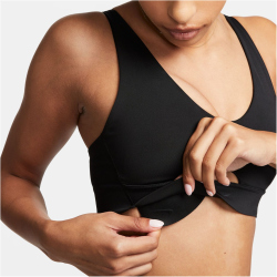 NIKE Indy Plunge Cutout Medium-Support Sport-BH Damen