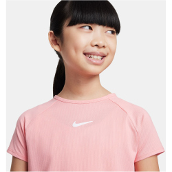 NIKECourt Dri-FIT Victory kurzarm Tennisshirt M&auml;dchen