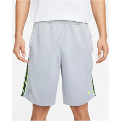 NIKE Sportswear Repeat Shorts Herren 012 - wolf grey/volt XS
