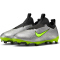 NIKE Jr. Zoom Mercurial Vapor 15 Academy XXV MG Multi-Ground Fu&szlig;ballschuhe Kinder 060 - metallic silver/volt-black-volt 27