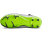 NIKE Jr. Zoom Mercurial Vapor 15 Academy XXV MG Multi-Ground Fu&szlig;ballschuhe Kinder 060 - metallic silver/volt-black-volt 27