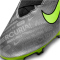 NIKE Jr. Zoom Mercurial Vapor 15 Academy XXV MG Multi-Ground Fu&szlig;ballschuhe Kinder 060 - metallic silver/volt-black-volt 27