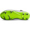 NIKE Jr. Zoom Mercurial Vapor 15 Academy XXV MG Multi-Ground Fußballschuhe Kinder 060 - metallic silver/volt-black-volt 31.5