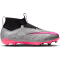 NIKE Jr. Zoom Mercurial Superfly 9 Pro XXV FG Firm-Ground Fu&szlig;ballschuhe Kinder 060 - metallic silver/hyper pink-black-volt 36