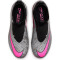 NIKE Jr. Zoom Mercurial Superfly 9 Pro XXV FG Firm-Ground Fußballschuhe Kinder 060 - metallic silver/hyper pink-black-volt 36.5