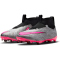 NIKE Jr. Air Zoom Mercurial Superfly 9 Pro XXV FG Firm-Ground Fußballschuhe Kinder 060 - metallic silver/hyper pink-black-volt 38.5