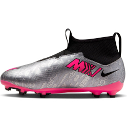 NIKE Jr. Zoom Mercurial Superfly 9 Academy XXV MG Multi-Ground Fu&szlig;ballschuhe Kinder 060 - metallic silver/hyper pink-black-volt 36