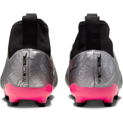 NIKE Jr. Zoom Mercurial Superfly 9 Academy XXV MG Multi-Ground Fu&szlig;ballschuhe Kinder 060 - metallic silver/hyper pink-black-volt 36