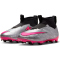 NIKE Jr. Zoom Mercurial Superfly 9 Academy XXV MG Multi-Ground Fu&szlig;ballschuhe Kinder 060 - metallic silver/hyper pink-black-volt 36