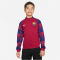 NIKE FC Barcelona Academy Pro Knit Trainingsjacke Kinder 620 - noble red/deep royal blue/white S (128-137 cm)