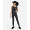 NIKE Swoosh Tanktop Sport-BH M&auml;dchen 010 - black/white S (128-137 cm)