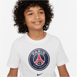 NIKE Paris Saint-Germain Crest T-Shirt Kinder 100 - white...