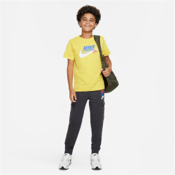 NIKE Sportswear Standard Issue Fleece Cargohose Jungen 070 - dk smoke grey XL (158-170 cm)