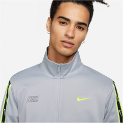 NIKE Sportswear Repeat Trainingsjacke Herren 013 - wolf grey/wolf grey/volt XS