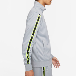 NIKE Sportswear Repeat Trainingsjacke Herren 013 - wolf grey/wolf grey/volt XS